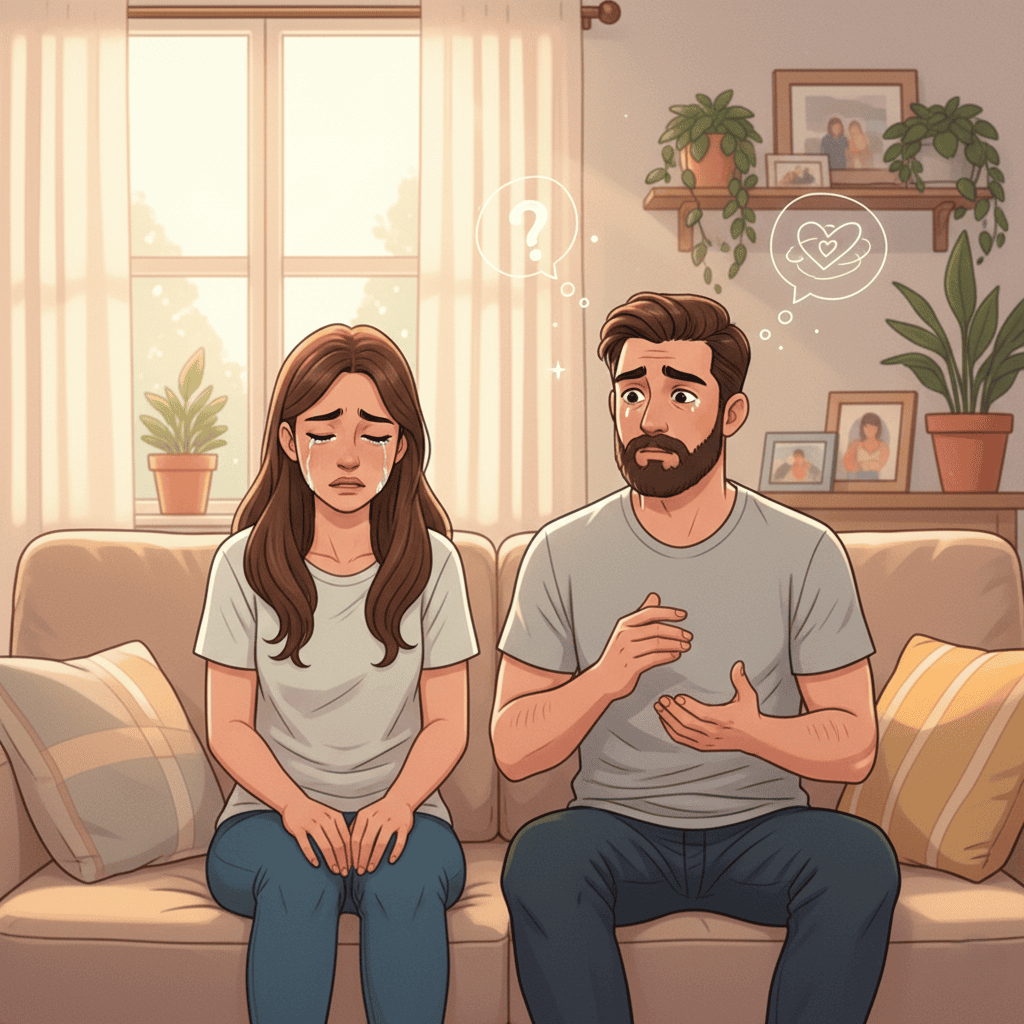 8 Things Men Really Think When Women Cry During a Fight