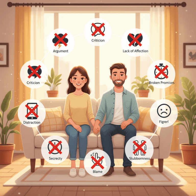 If You Want Peace in Marriage Avoid These 10 Things